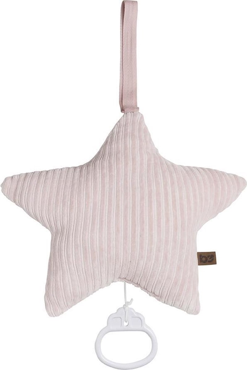 Babys Only Muziekdoos Ster Sense - Oud Roze - 22x21 cm